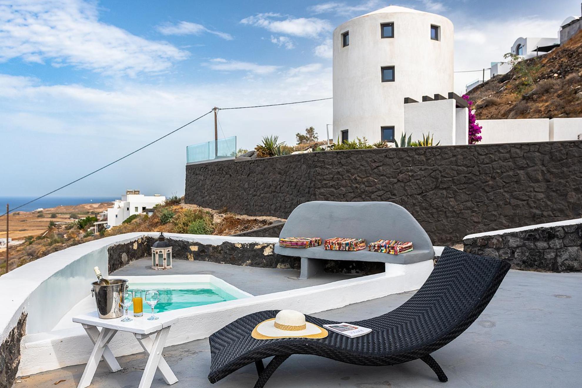 Anemos Windmill Villa Vourvoulos Ngoại thất bức ảnh