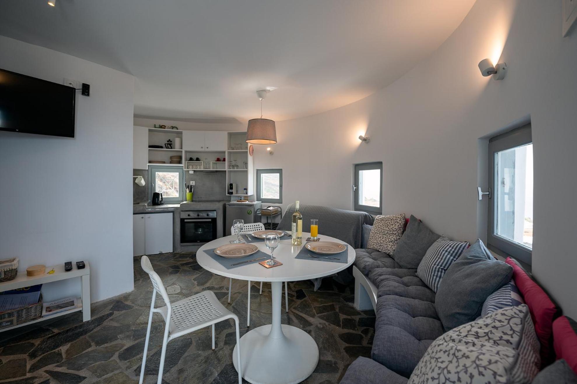 Anemos Windmill Villa Vourvoulos Ngoại thất bức ảnh